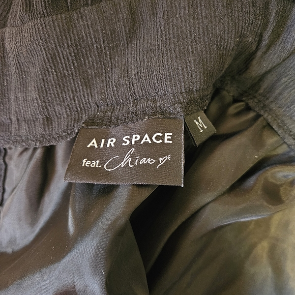 Airspace long sleeve open button up back midi peasantcore dark academia dress - Picture 13 of 14